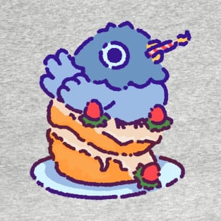 Pigeon on a birthday cake T-Shirt